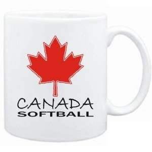  New  Canadian Maple Softball  Mug Sports