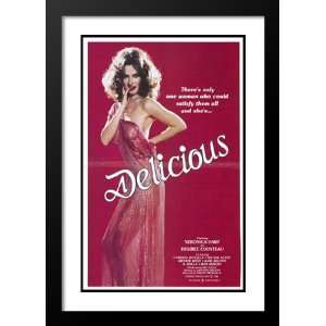 Delicious 20x26 Framed and Double Matted Movie Poster   Style A   1981
