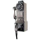 Crosley 1950s Corded Rotary Design WALL PAY PHONE PAYPHONE w/ Coin 