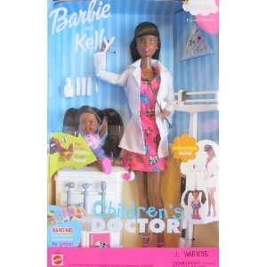  CHILDRENS DOCTOR Barbie and Kelly Doll AA PEDIATRICIAN I 