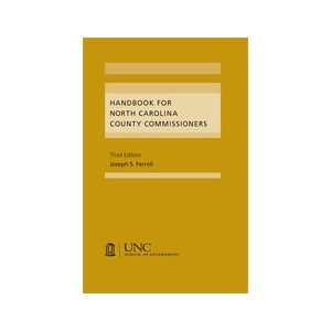  Handbook for North Carolina County Commissioners 