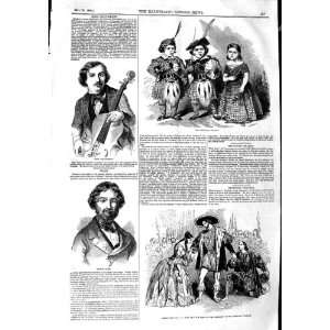   1846 KELLERMANN SIGNOR VERDI SCOTTISH DWARFS THEATRE