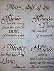   PANEL~MUSIC ST​AFF OF LIFE~BLOCK PARTY STUDIOS~BROWN INK ON NATURAL