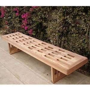  Old Growth Again 6 Foot Redwood Lighthouse Garden Bench 