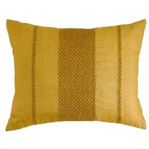   DKNY City Spice Rustic Silk Decorative Pillow, Honey