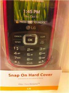   FOR LG OCTANE VN530 CELLPHONE SNAP ON HARD COVER PARA OCTANE  