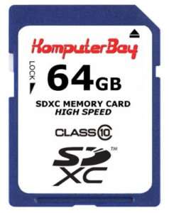 Komputerbay 64GB SDXC High Speed Class 10 64 GB G Card  