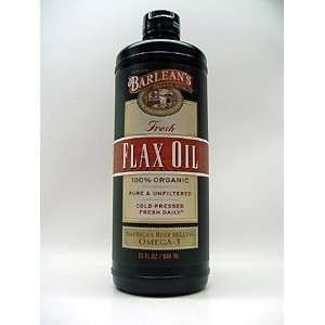  Flax Oil   Gives Healthy Levels of Cholesterol, 32 oz 