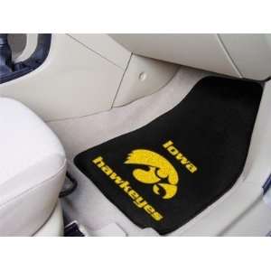  University of Iowa Hawkeyes Car Auto Floor Mats Front Seat 