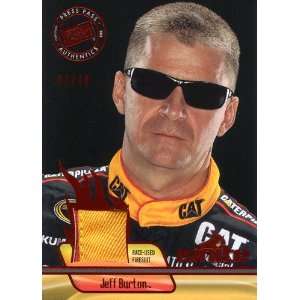   Ignite Racing Jeff Burton Firesuit Card #IM JB Sports Collectibles