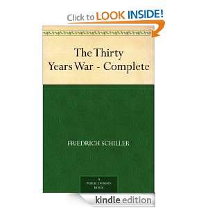 The Thirty Years War   Complete Friedrich Schiller  
