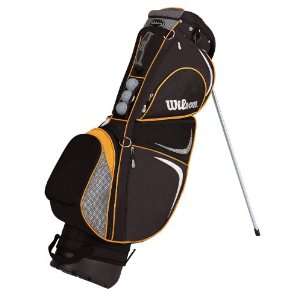 Wilson Prostaff Golf Carry Bag   Black/Orange One Size  