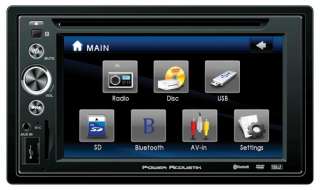    6250B 6.2 TouchScreen Car DVD/CD USB/SD Player w/Bluetooth  