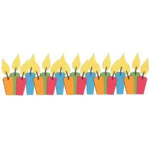  Candles Border Laser Die Cut Arts, Crafts & Sewing