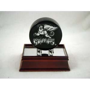 Grand Rapids Griffins Logo Solid Marble Puck  Sports 