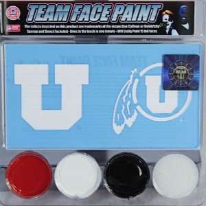 Utah Utes Team Face Paint 