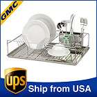   Stainless Steel Dish Utensil Kitchenware Drying Rack Drainer 8130