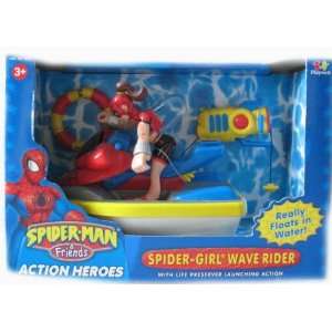  Spider man & Friends Spidergirl Wave Rider Toys & Games