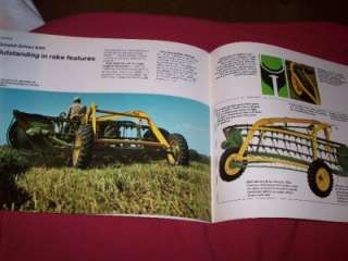 1973 John Deere Hay Eq. Brochure 216 336 346 Baler 640 650 Rake 250 
