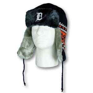  Detroit Tigers Navy New Era Team Trapper Trooper Hat 