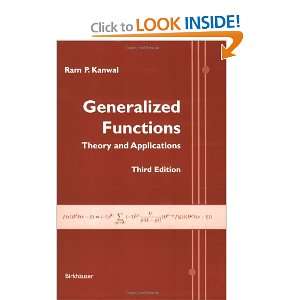 Generalized Functions Theory and Applications and over one million 
