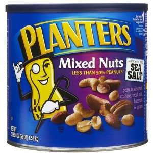  Planters Mixed Nuts With Pure Sea Salt, 56 oz (Quantity of 