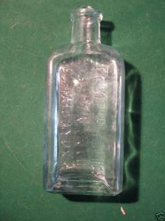 Antique Easy Bright Polishes Stinson Co Glass Bottle  