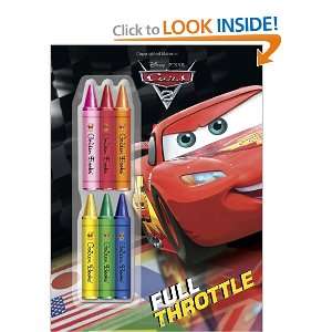 Full Throttle (Disney/Pixar Cars) (Deluxe Chunky Crayon Book) Frank 