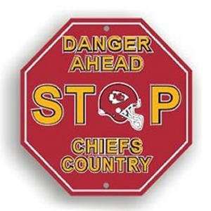  Kansas City Chiefs Stop Sign