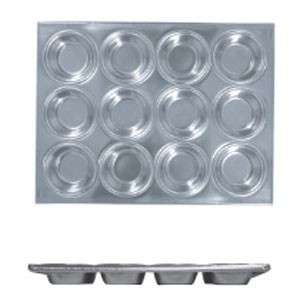 Stainless Steel Cake Muffin Pan 12 Cup #5910  