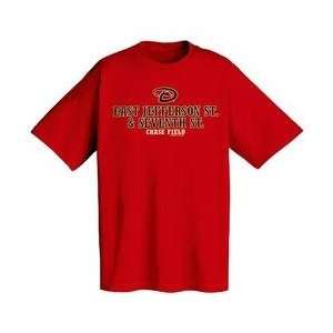 Arizona Diamondbacks Youth Intersection Stadium T shirt by Majestic 