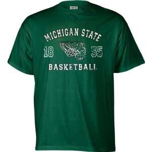  Michigan State Spartans Legacy Basketball T Shirt Sports 