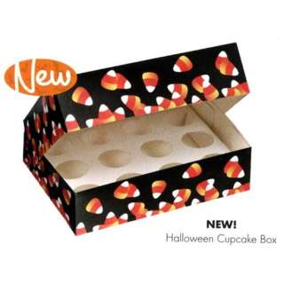 Candy Corn Cupcake Holder BOX Halloween Thanksgiving  