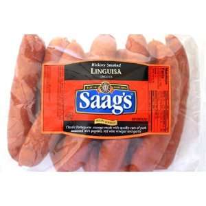 Saags Linguisa Sausage 2.5lb Pkg  Grocery & Gourmet Food