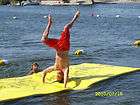   Aqua Lily Pad   Floating Foam Water Island, Lake Mattress, Water Sport