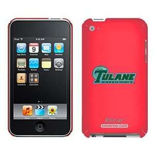 Tulane Green Wave banner on iPod Touch 4G XGear Shell Case 