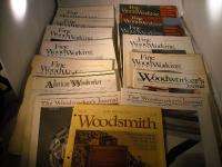 Lot of 15 FIne Woodworking American Woodworker Smith  