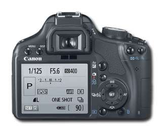 New Canon EOS Rebel T1i SLR Camera w/ 18 55mm Lens Kit 689466140422 