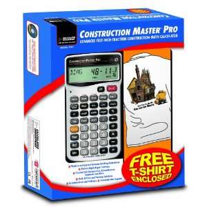   4065 TS Construction Master Pro Advanced Construction Math Calculator