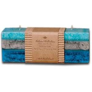   , 10 Inch x 3.5 Inch 3 Wick Brick Candle, Soothing