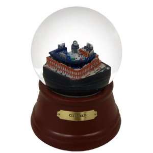  New York Mets   Citi Field Musical Globe with Wood Base 