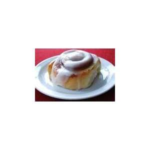 CINNAMON BUNS ROLLS ICED FRESH BAKED BAKERY PASTRY 6 CT TRAY  