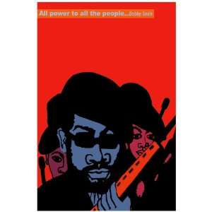 11x 14 Poster. All power to the people. Decor with Unusual Images 