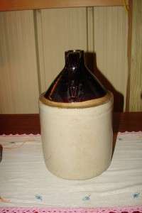 Vintage Stoneware Crock Jug  