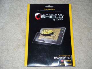Zagg Invisible Shield HUAWEI S7 Screen Protector 843404067411  