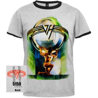 Van Halen   5150 04 Tour Ringer T Shirt  