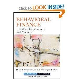 Behavioral Finance byBaker [Hardcover]