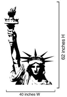 Vinyl Wall Art Decal Sticker Statue of Liberty 2  
