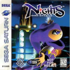    Nights Into Dreams Sega Saturn Game with 3d Controller Video Games