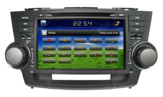 Car Radio DVD Player GPS Navigation Fit 2008 2009 2010 2011 Toyota 